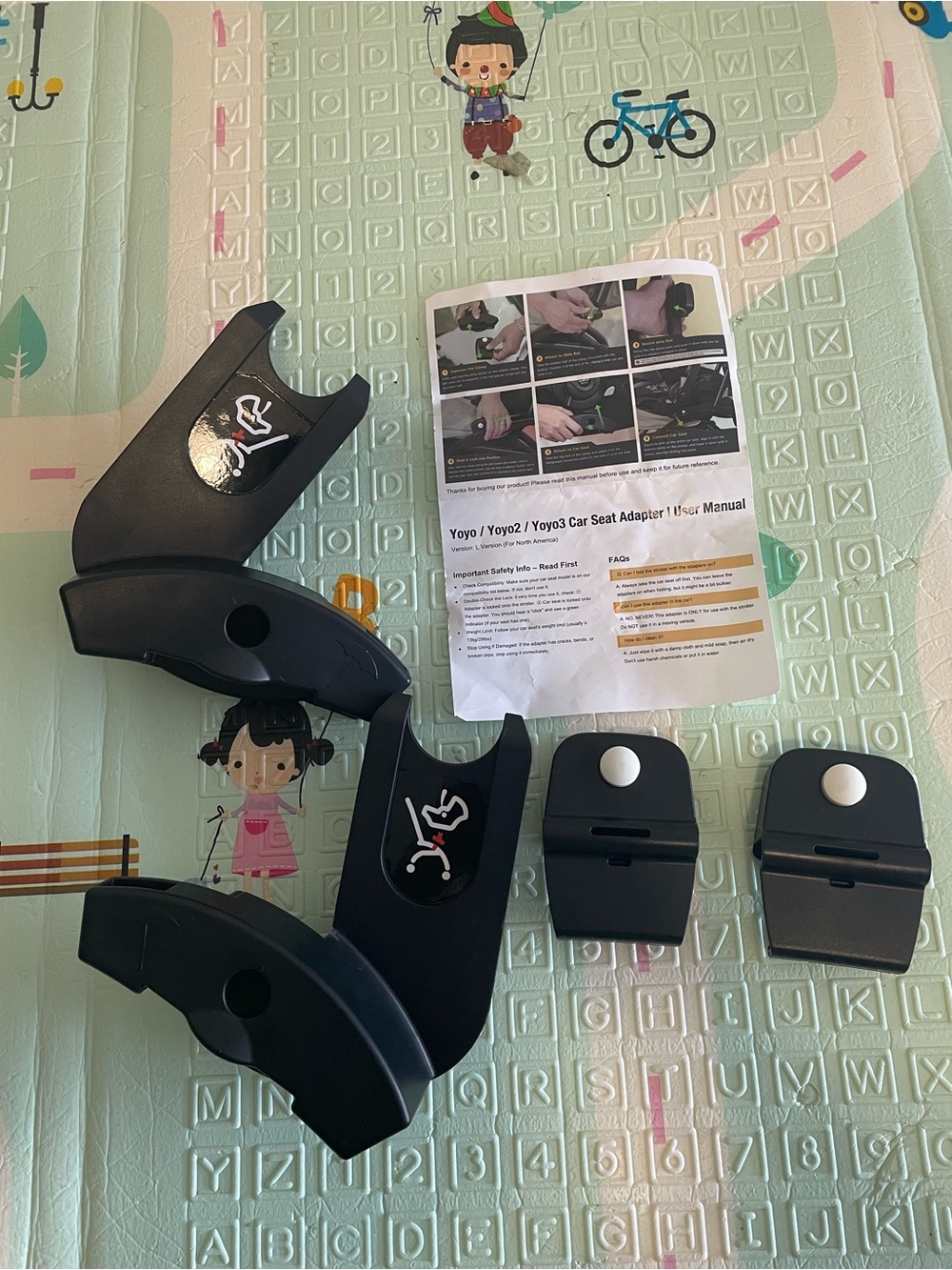 Car Seat Adapter for Stroller Compatible with YOYO